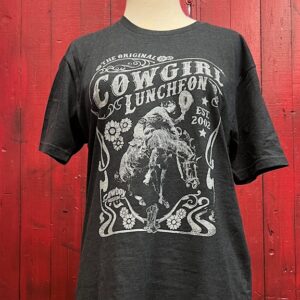 charcoal cowgirl t-shirt